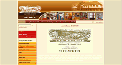 Desktop Screenshot of m-centrum.cz